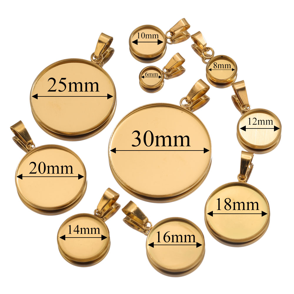 10 pz Pendenti In Oro In Accia - Resin Art Materials Wholesale recensione e prezzo