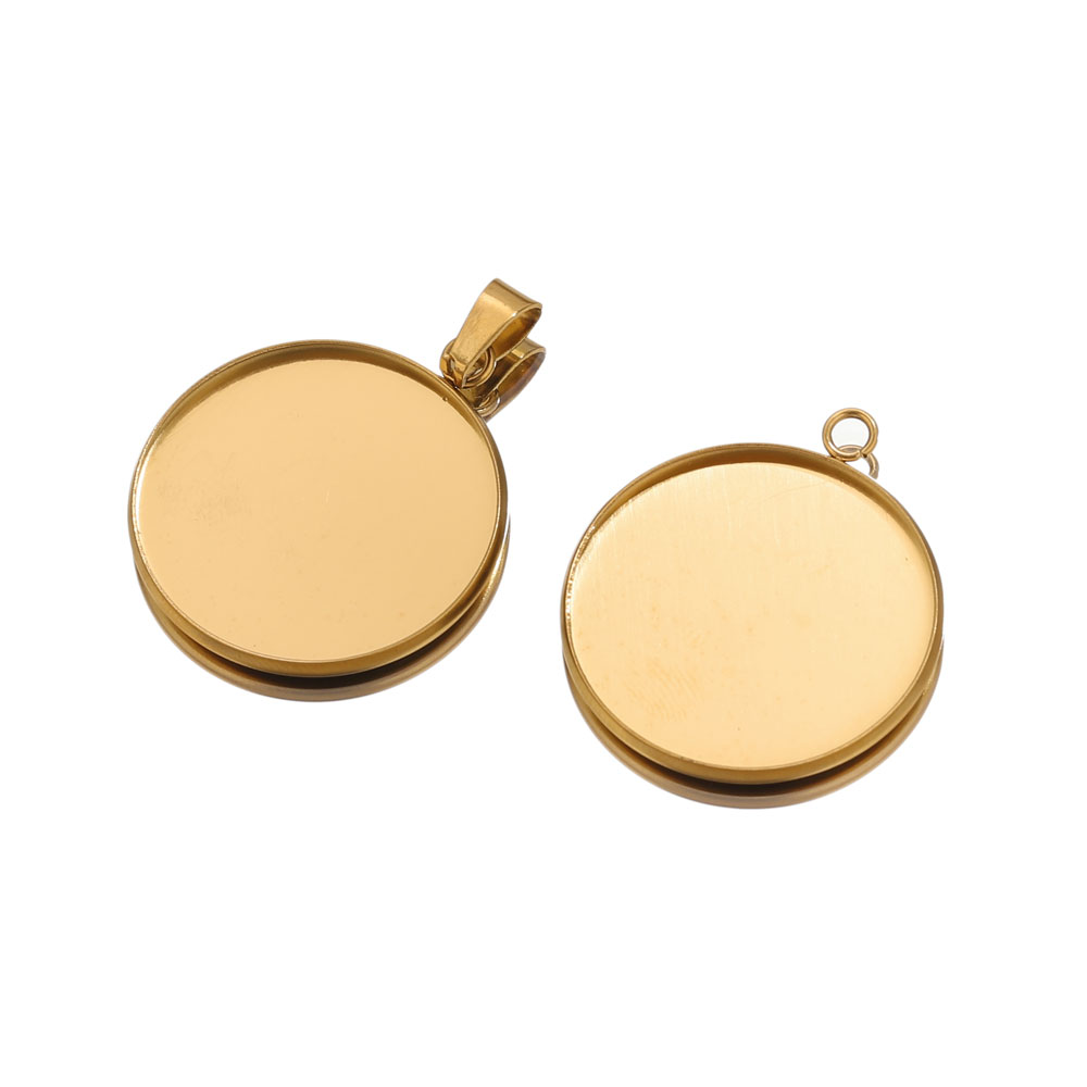 10 pz Pendenti In Oro In Accia - Resin Art Materials Wholesale recensione e prezzo