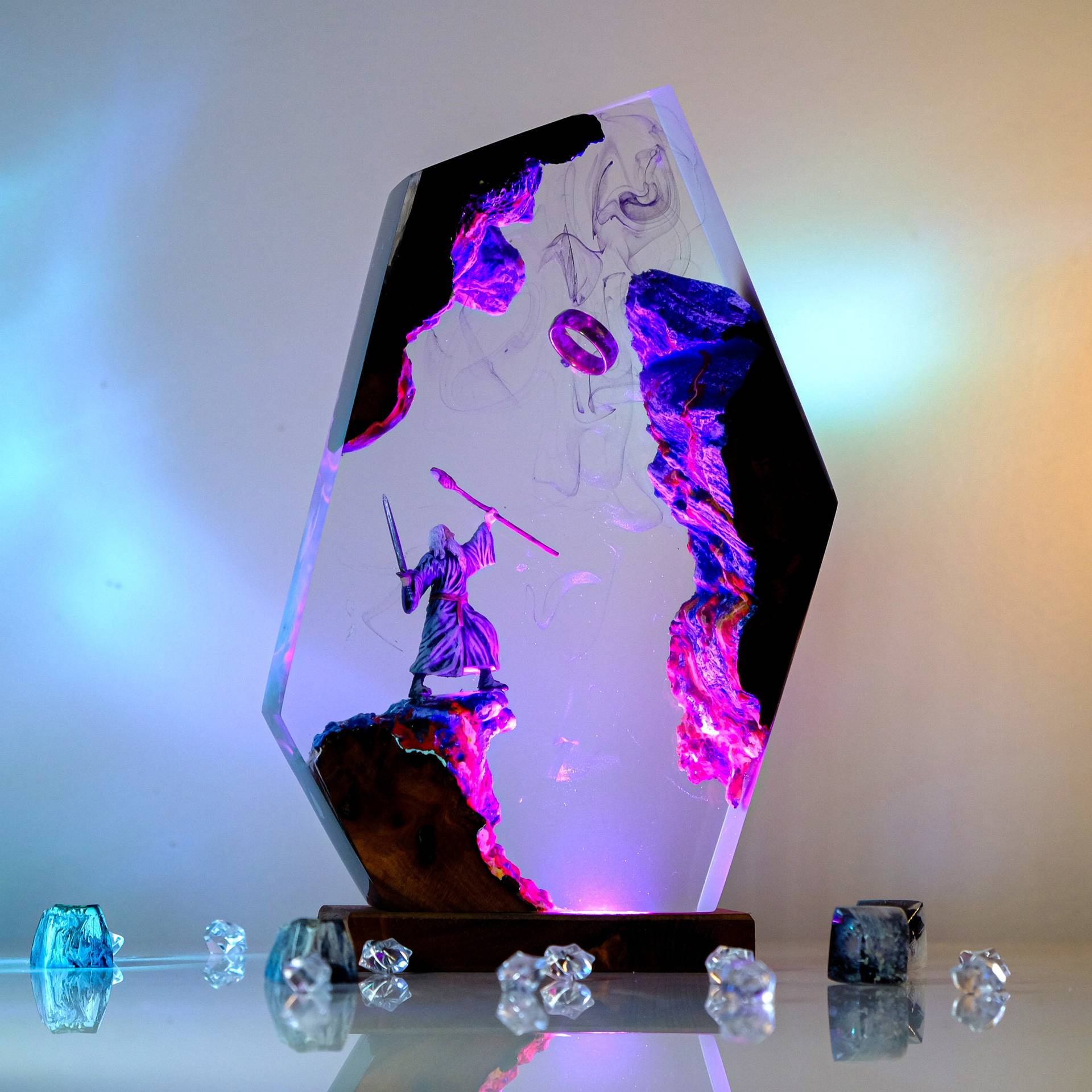 Lampada da Tavolo in Resina co - Resin Art Things recensione e prezzo