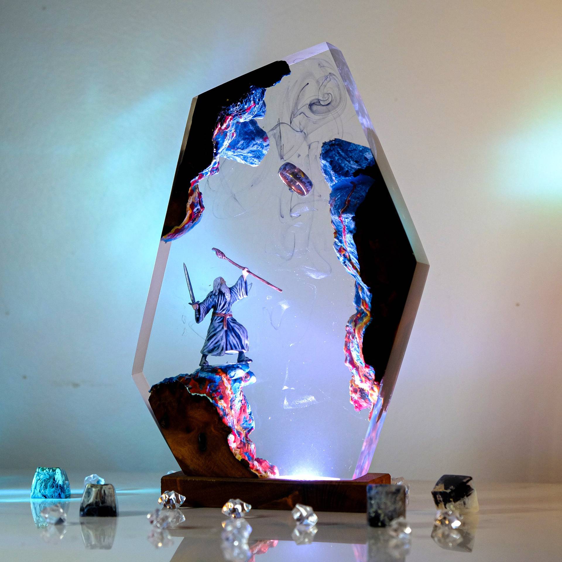 Lampada da Tavolo in Resina co - Resin Art Things recensione e prezzo