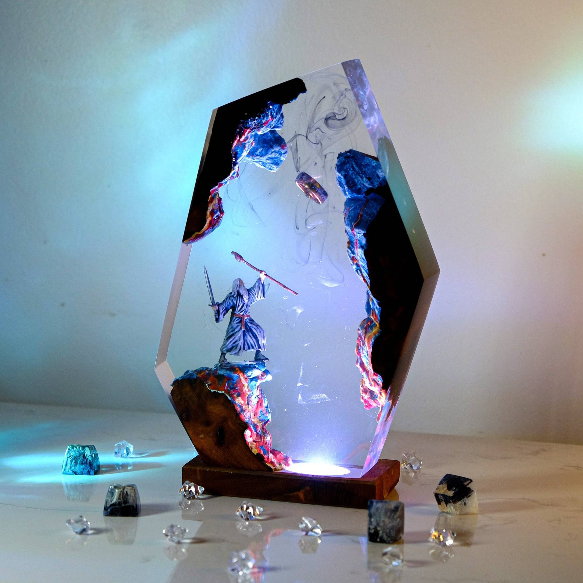 Lampada da Tavolo in Resina co - Resin Art Things recensione e prezzo