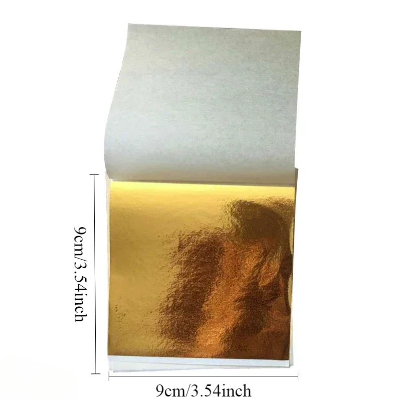 500 fogli imitazione oro argen - Gold Leaf Foil recensione e prezzo