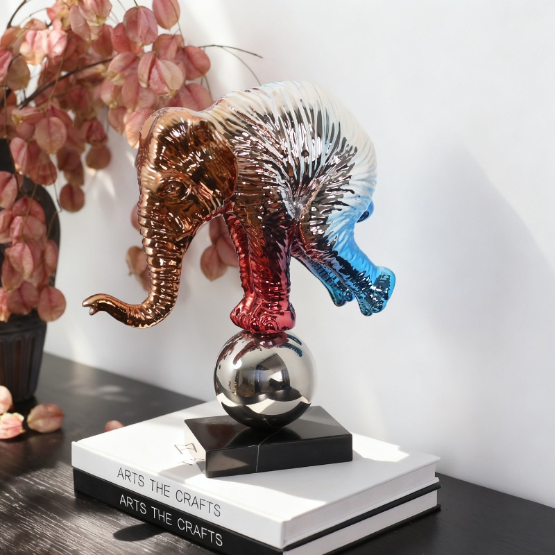 Statua di Elefante Colorato in - Resin Art For Anniversary Gift recensione e prezzo