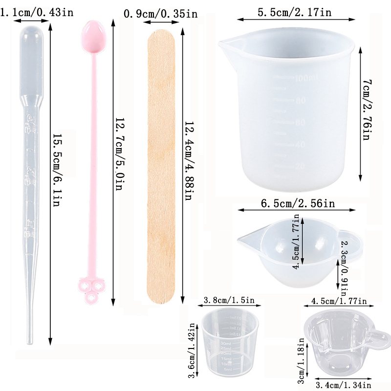 Kit di Strumenti per Resina Ep - Resin Mixing Cup recensione e prezzo