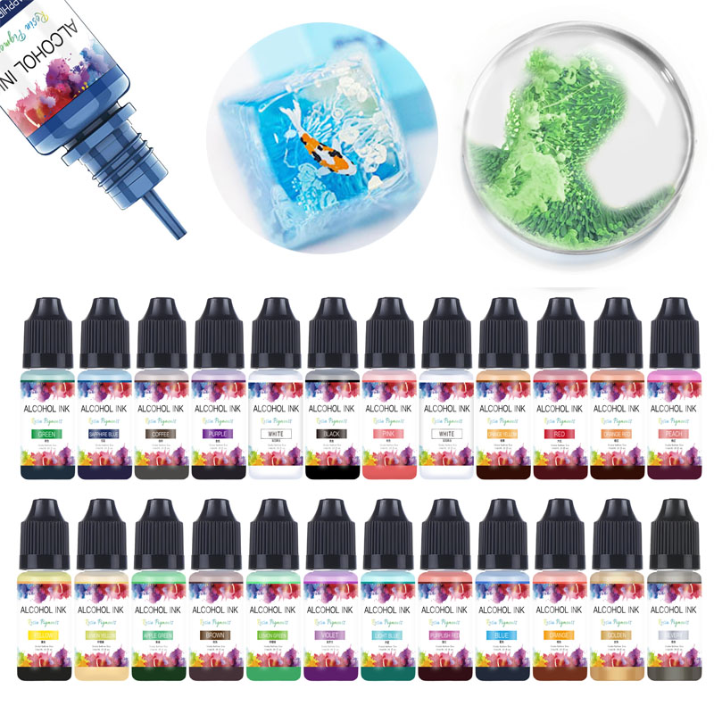 10ml Inchiostro artistico Alco - Resin Art Alcohol Ink recensione e prezzo