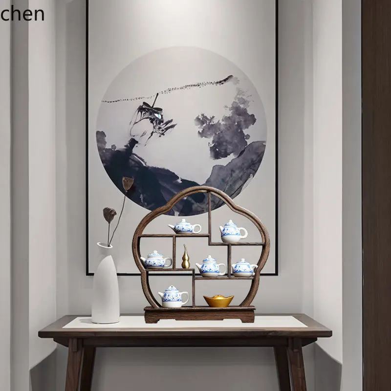 7.15-c13 Teiera Blu e Bianca i - Resin Art Decor recensione e prezzo