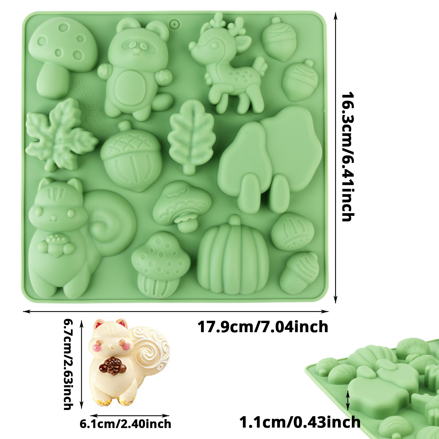 1 stampo in silicone a forma d - Resin Art Things recensione e prezzo