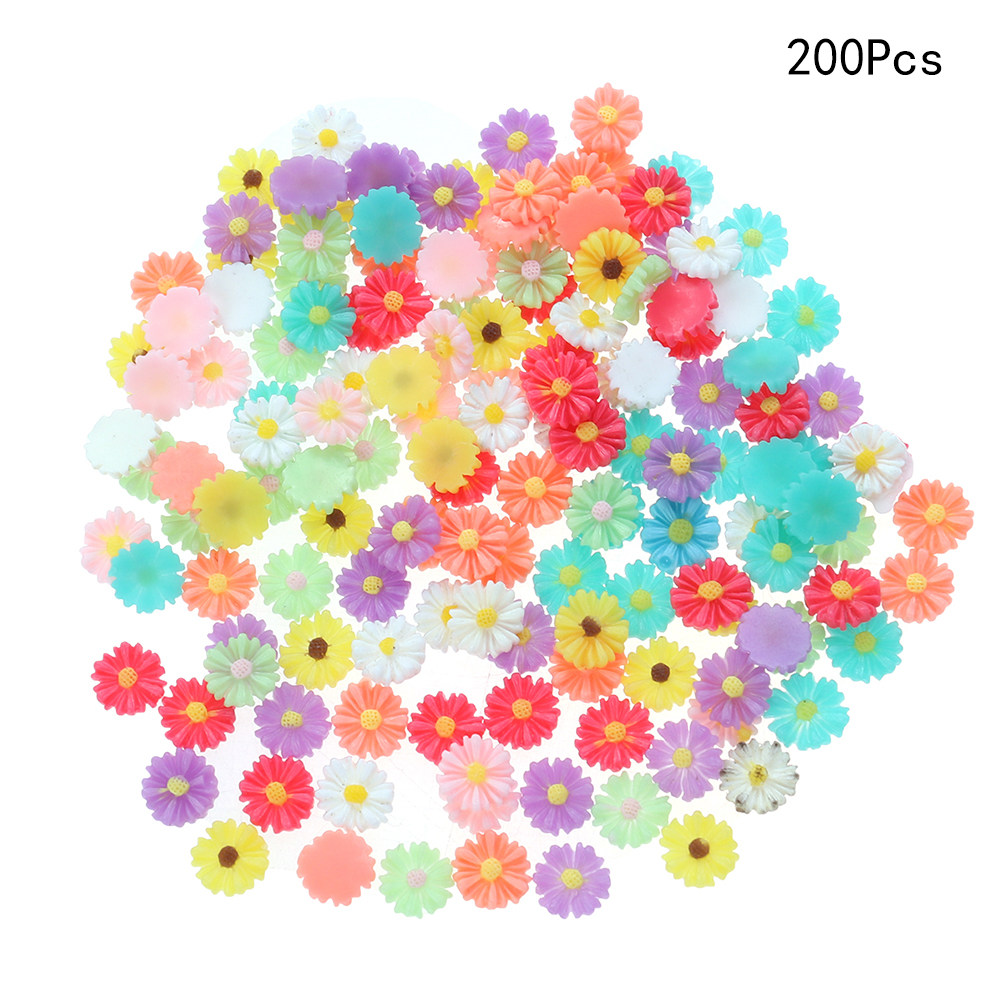200 pezzi di cabochon a forma  - Resin Art Flowers recensione e prezzo