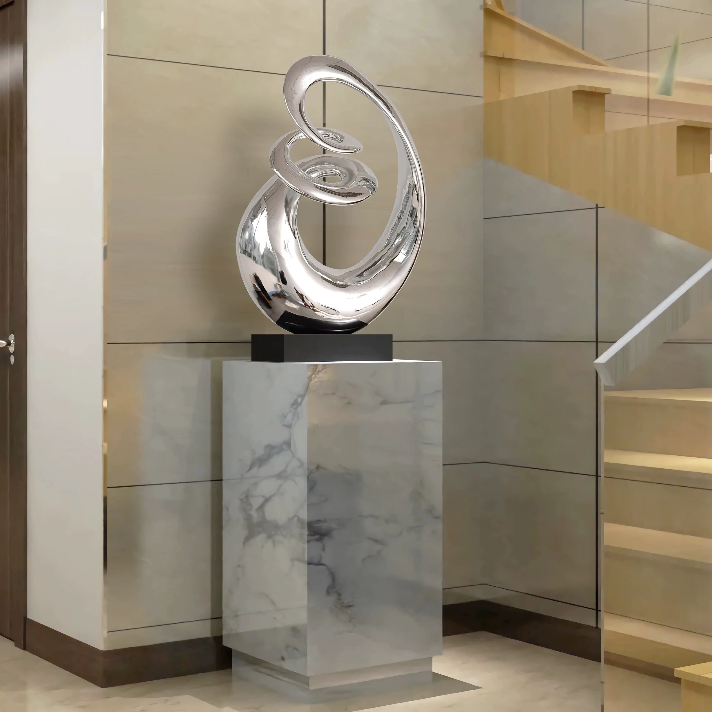 Scultura d'Arte Astratta per D - Resin Art For Anniversary Gift recensione e prezzo