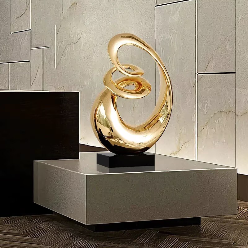 Scultura d'Arte Astratta per D - Resin Art For Anniversary Gift recensione e prezzo