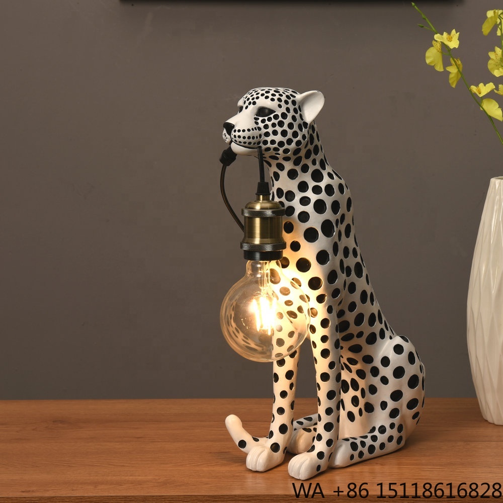 Scultura in Resina di Leopardo - Resin Art Lamp recensione e prezzo