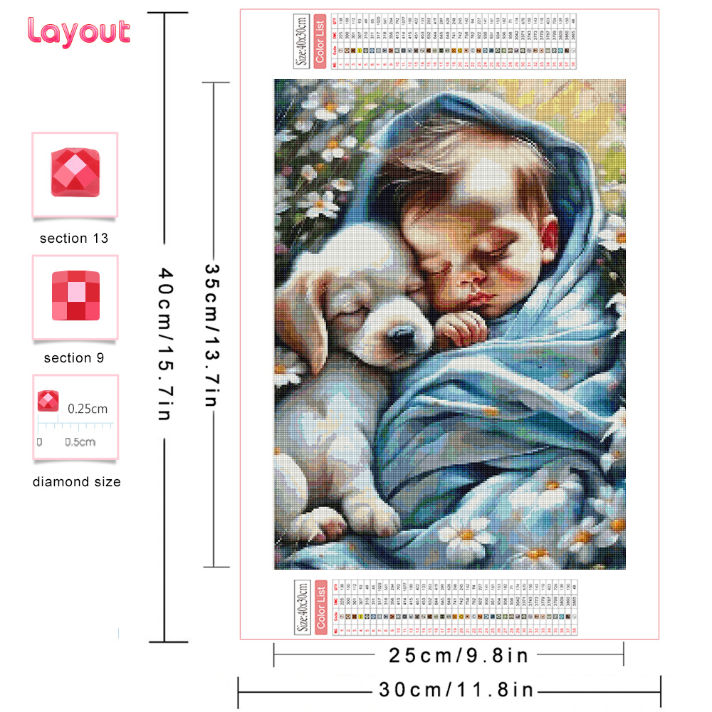 Huacan 5D fai da te pittura di - Resin Art Baby recensione e prezzo