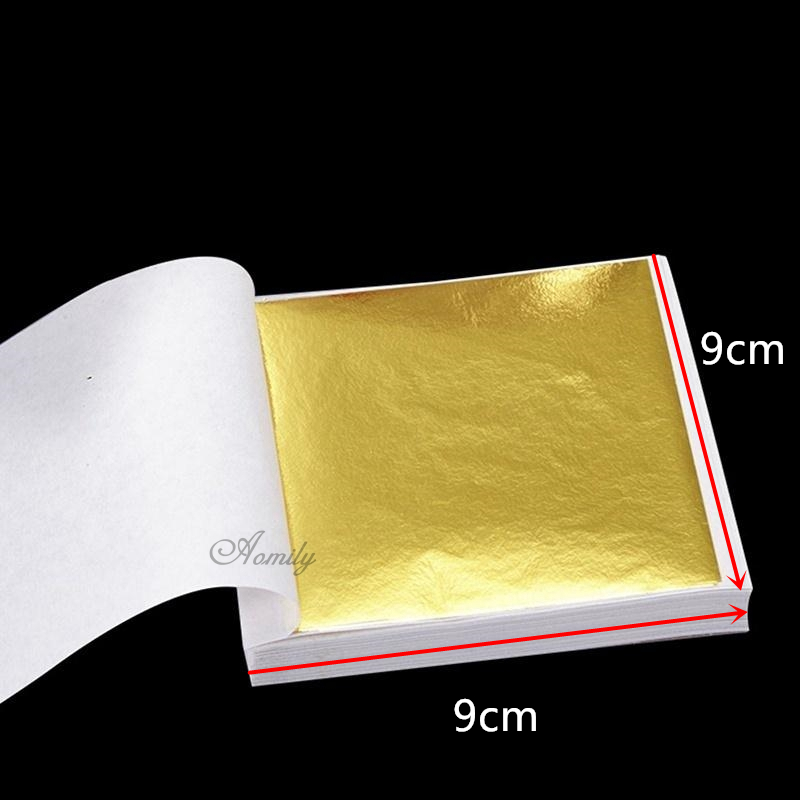 Aomily 100 pz/set 9x9cm pratic - Gold Leaf Foil recensione e prezzo