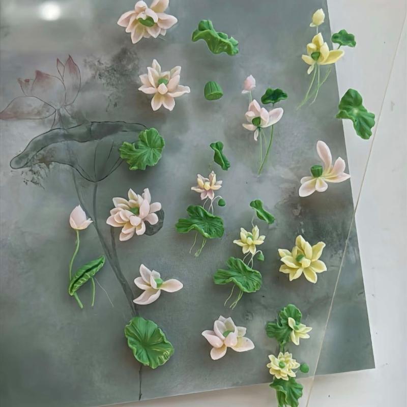 Serie di fiori Stampo per ungh - Resin Art Templates Free recensione e prezzo
