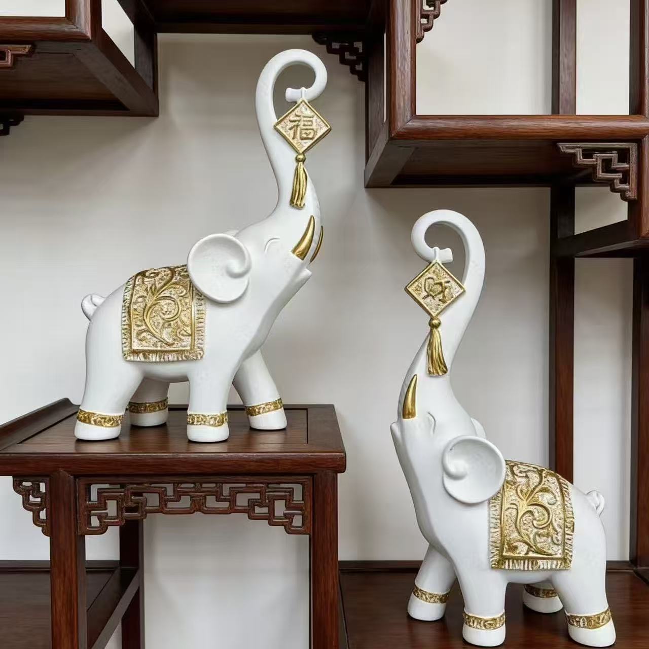 Coppia di Statuette Portafortu - Resin Art For Anniversary Gift recensione e prezzo