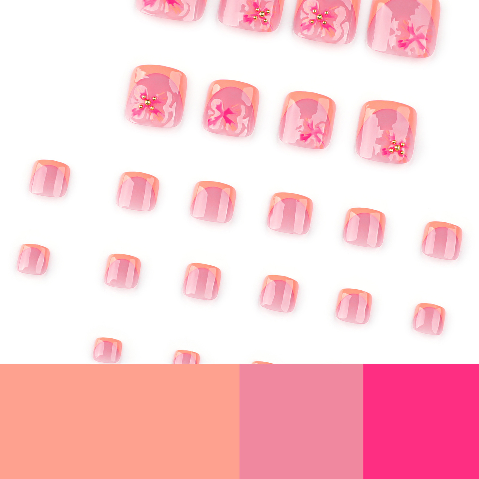 24 pezzi affascinante motivo f - Resin Art Flowers recensione e prezzo