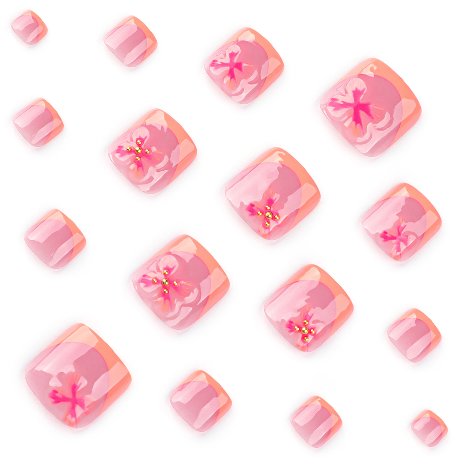 24 pezzi affascinante motivo f - Resin Art Flowers recensione e prezzo