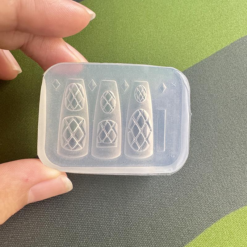 Nuovo Stampo per Unghie in Sil - Resin Art Templates Free recensione e prezzo