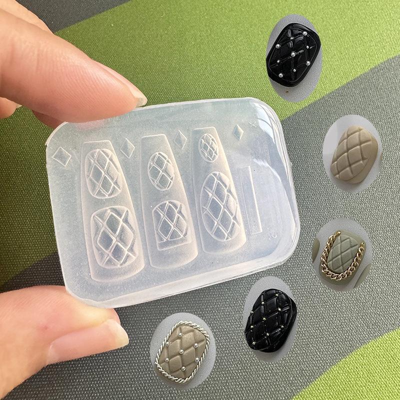 Nuovo Stampo per Unghie in Sil - Resin Art Templates Free recensione e prezzo