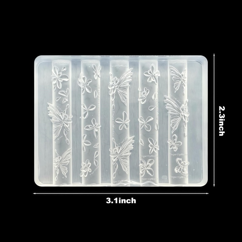 Stampo per nail art in gel con - Resin Art Templates Free recensione e prezzo