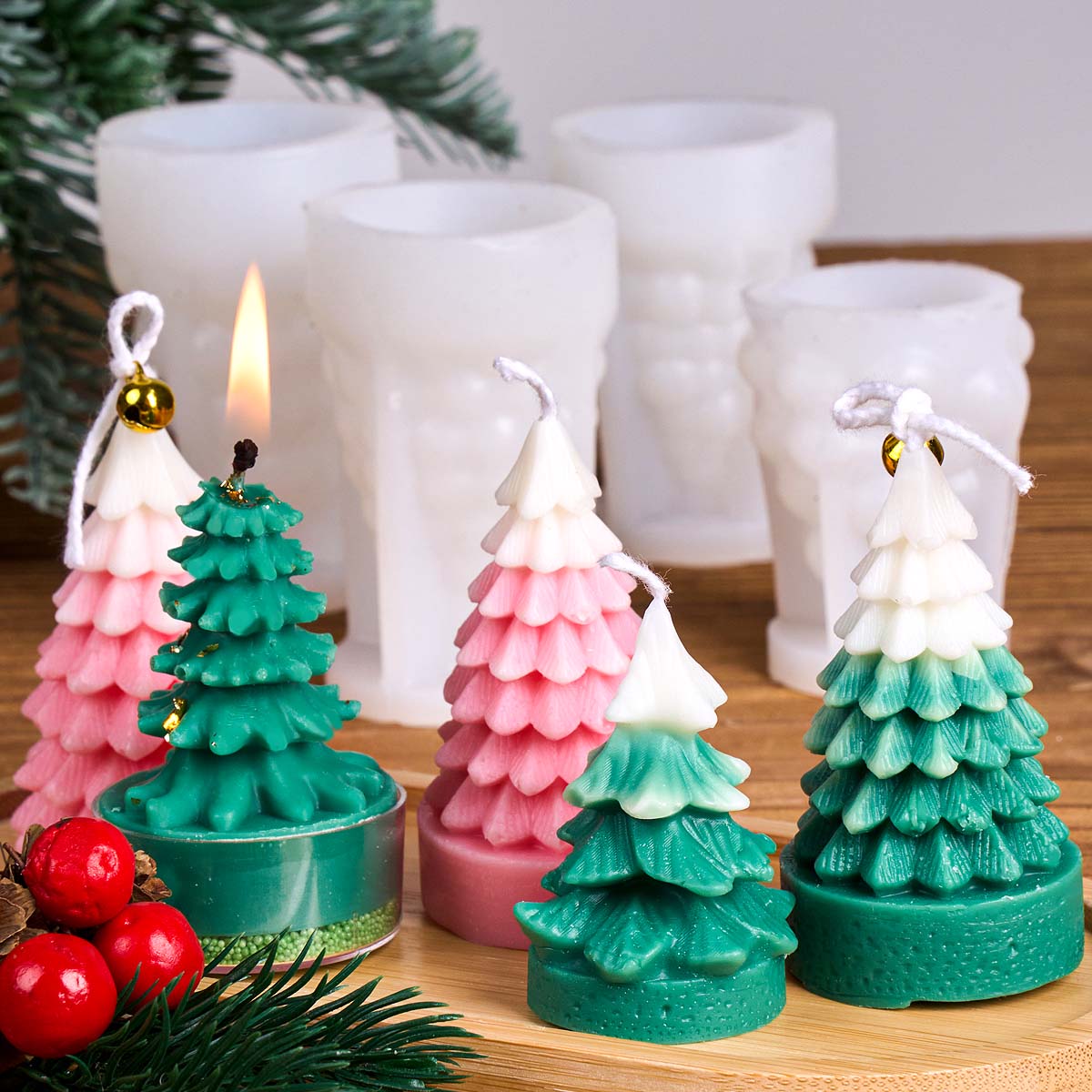 Stampo in Silicone 3D per Cand - Resin Art Tree recensione e prezzo