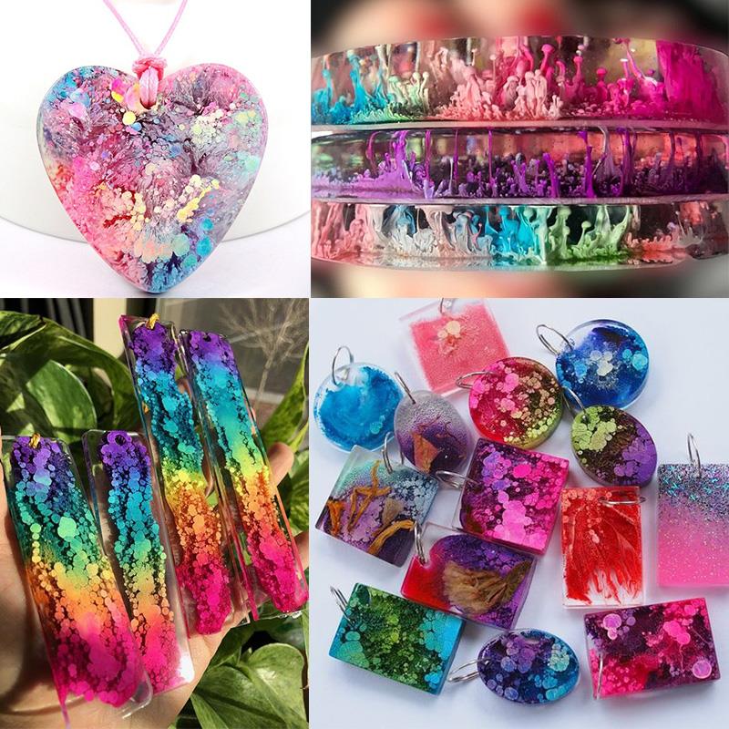 24 colori 10ml inchiostro arti - Resin Art Alcohol Ink recensione e prezzo