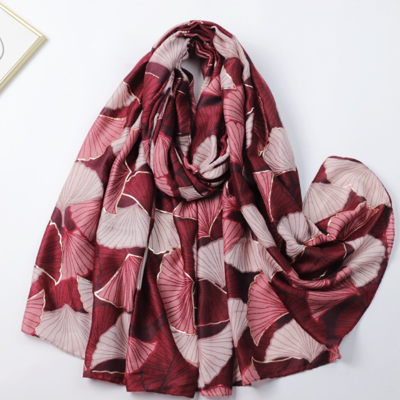 Sciarpa Unisex con Stampa Fogl - Gold Leaf Foil recensione e prezzo
