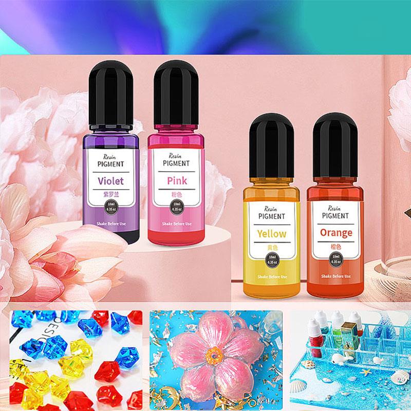 24 colori Art Ink alcool resin - Resin Art Alcohol Ink recensione e prezzo